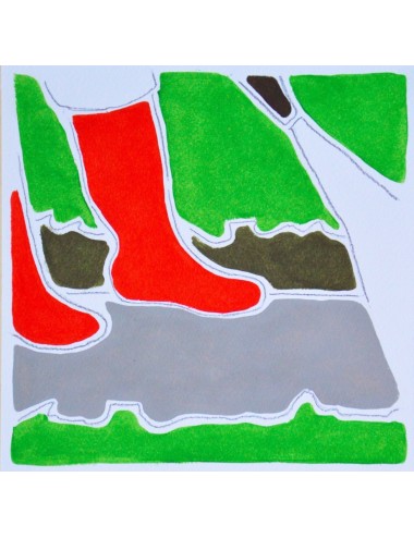 MERY RIGO - Stivaletti Rossi