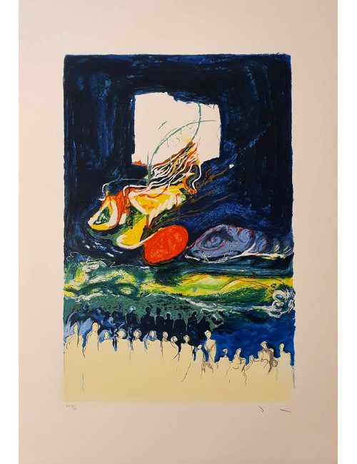 MARIO SCHIFANO - Buio Inquieto